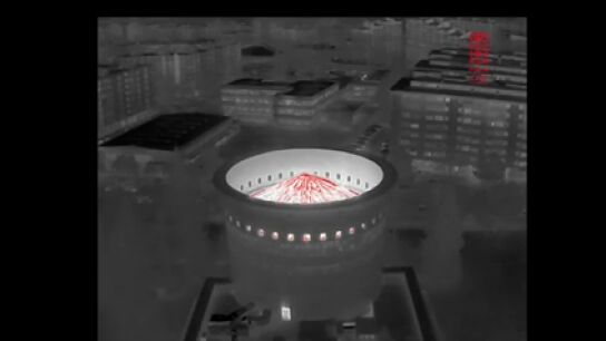 El incendio en el Planetario de Pamplona afecta a la sala de proyecci&oacute;n ,"la joya de la corona"