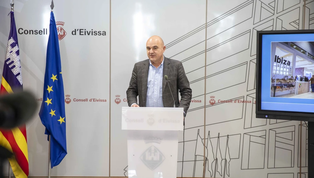 Vicent Marí en la presentación de FITUR 2025 Vicent Marí en la presentación de FITUR 2025