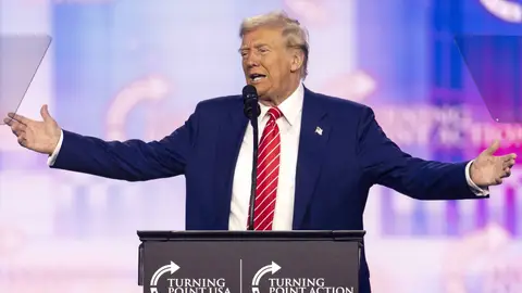 Imagen de archivo de Donald Trump. Imagen de archivo de Donald Trump.