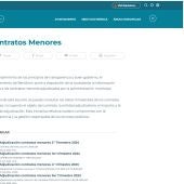Publicación de contratos menores del Ayuntamiento de Benidorm