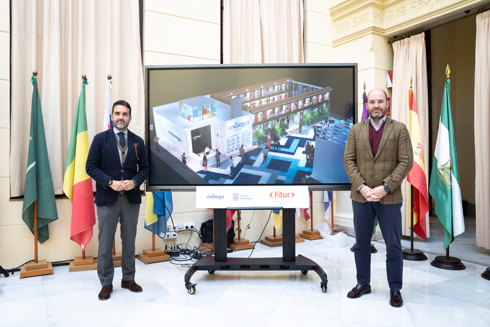 El Ayuntamiento de Málaga acude a Fitur con una agenda de casi un centenar de citas profesionales e institucionales El Ayuntamiento de Málaga acude a Fitur con una agenda de casi un centenar de citas profesionales e institucionales