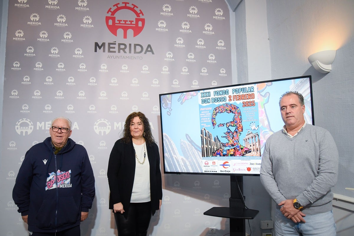 El Fondo Popular Don Bosco prevé reunir a unos 1.000 corredores en Mérida para ayudar a un fin solidario el 2 de febrero El Fondo Popular Don Bosco prevé reunir a unos 1.000 corredores en Mérida para ayudar a un fin solidario el 2 de febrero