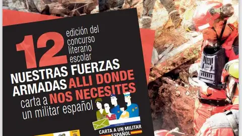12ª edición Concurso Literario Escolar ‘Carta a un Militar Español’ 12ª edición Concurso Literario Escolar ‘Carta a un Militar Español’