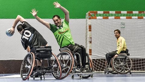 CH Palautordera, pioneros en el balonmano en silla de ruedas