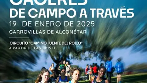 Más de 800 atletas participarán en la 54ª edición del Gran Premio de Campo a Través Diputación de Cáceres en Garrovillas de Alconétar Más de 800 atletas participarán en la 54ª edición del Gran Premio de Campo a Través Diputación de Cáceres en Garrovillas de Alconétar