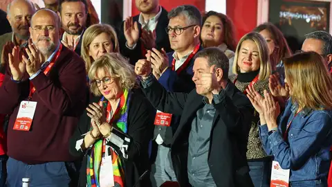 El presidente de Castilla-La Mancha, Emiliano García-Page , durante la primera jornada del XIII congreso regional del PSOE de Castilla-La Mancha. El presidente de Castilla-La Mancha, Emiliano García-Page , durante la primera jornada del XIII congreso regional del PSOE de Castilla-La Mancha.