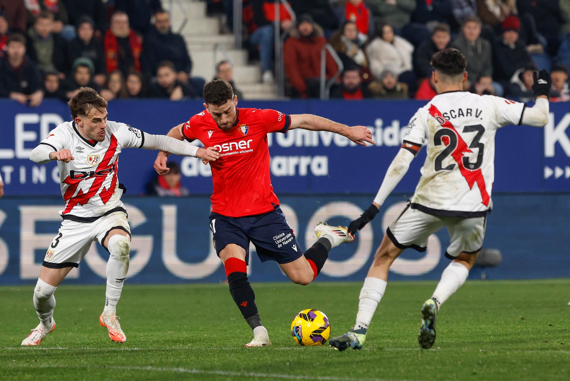 Empate entre Osasuna y Rayo Vallecano en El Sadar Empate entre Osasuna y Rayo Vallecano en El Sadar
