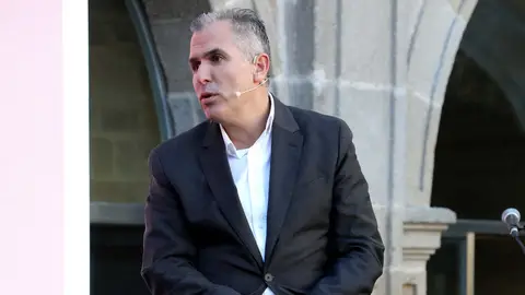 Rafa Domínguez, vicepresidente da Deputacion de Pontevedra A Bienal de Arte de Pontevedra preséntase esta semana en Fitur 2025