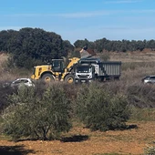 Labores extractivas paralizadas por la Guardia Civil en una finca de Torrenueva Labores extractivas paralizadas por la Guardia Civil en una finca de Torrenueva