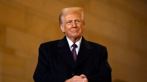 Donald Trump durante su investidura como presidente de Estados Unidos