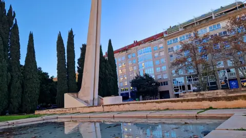 Imagen actual del monumento dana