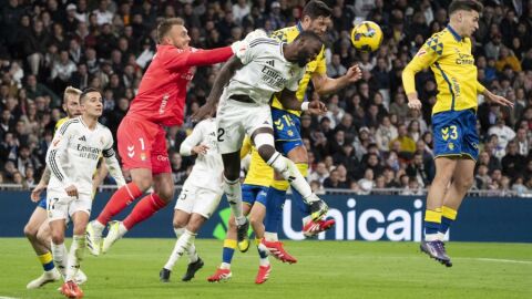 Acción del Real Madrid- Las Palmas