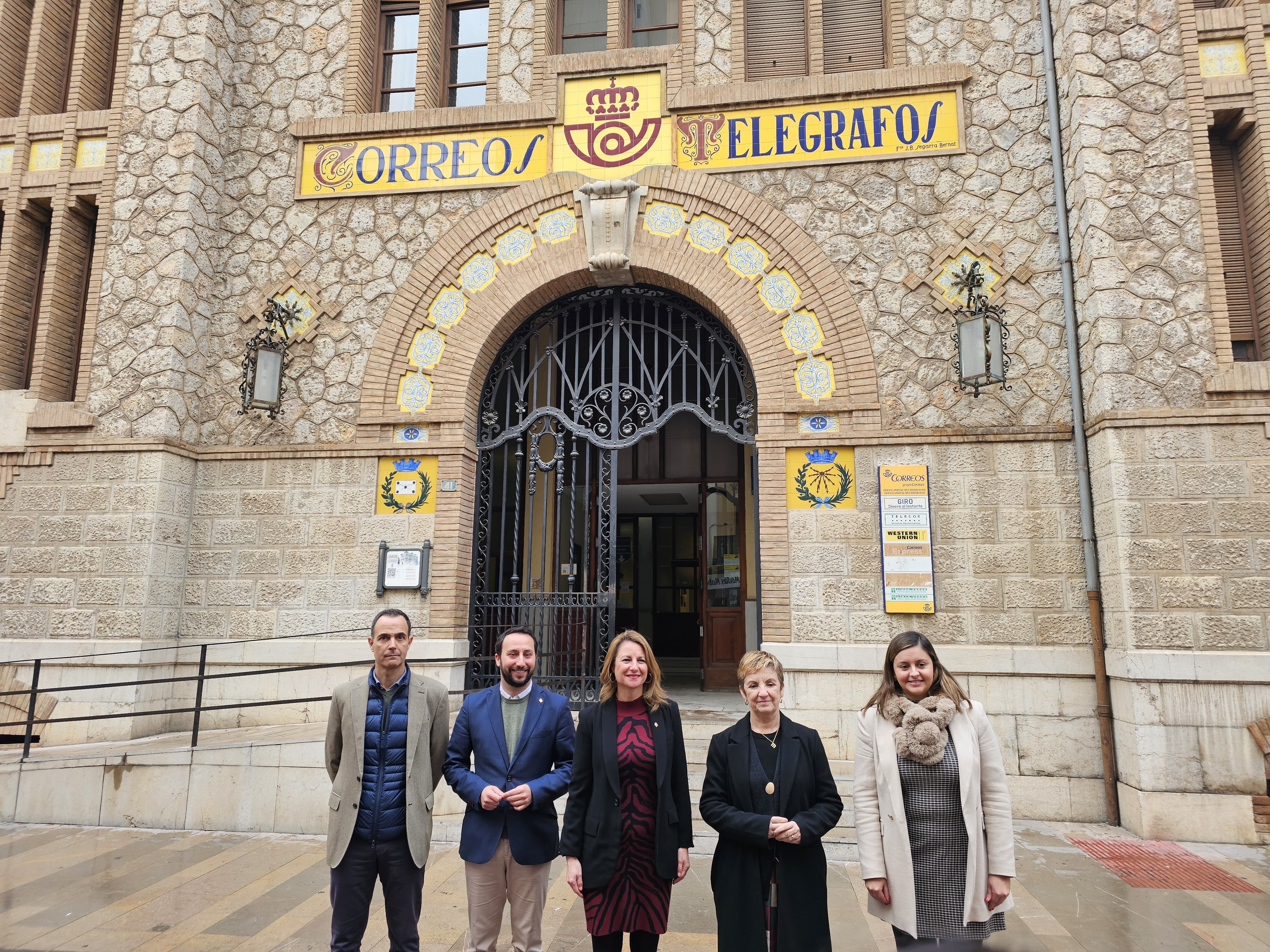 El antiguo edificio de Correos albergará la delegación territorial de Innovación e Industria y un espacio abierto a la ciudadania en 2026 El antiguo edificio de Correos albergará la delegación territorial de Innovación e Industria y un espacio abierto a la ciudadania en 2026