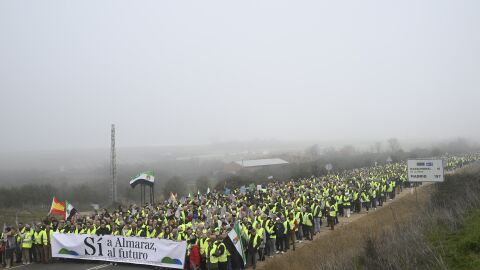 Manifestación apoyo CNA