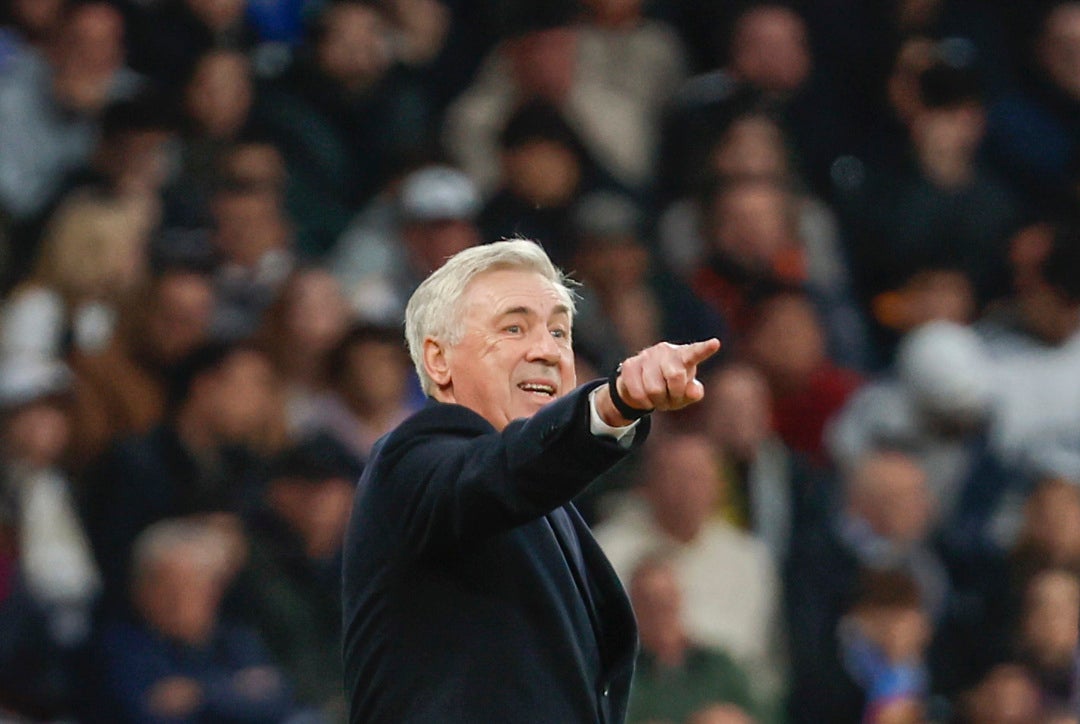 Ancelotti: "He oído que jugamos muy mal pero somos líderes" Ancelotti: "He oído que jugamos muy mal pero somos líderes"