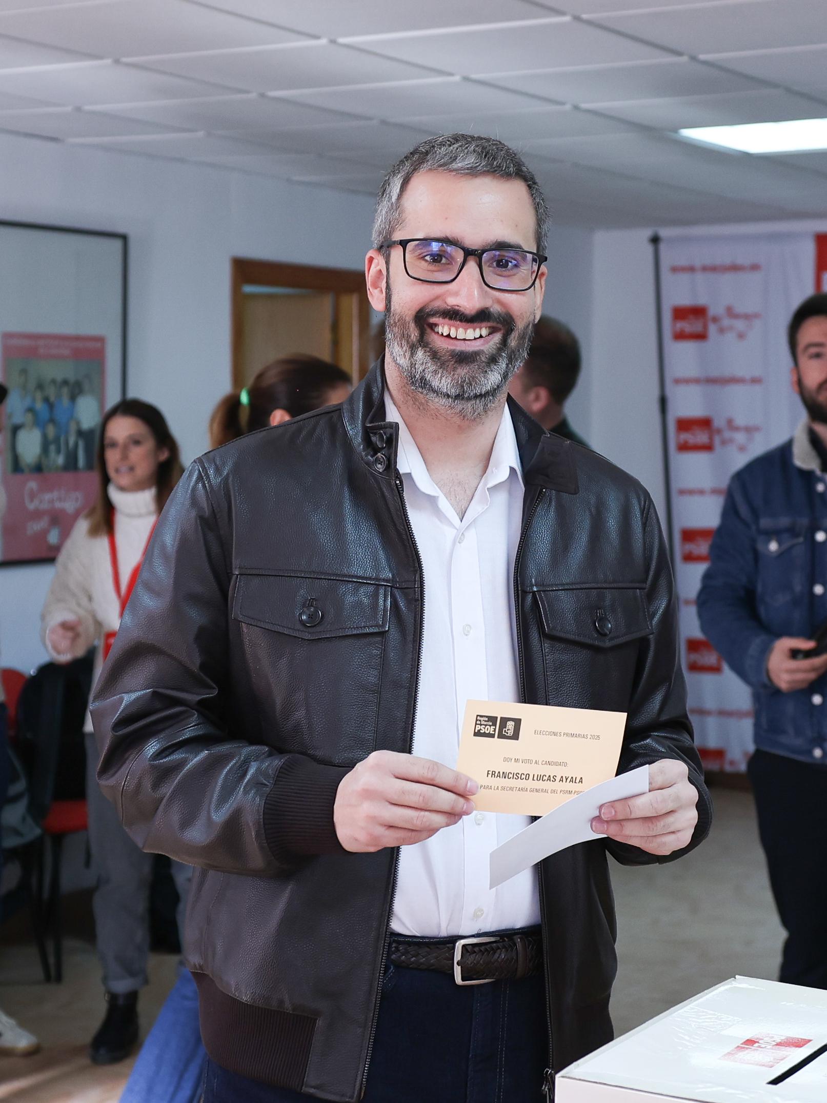 Francisco Lucas nuevo secretario general del PSOE de la Región de Murcia Francisco Lucas nuevo secretario general del PSOE de la Región de Murcia