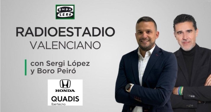 Sigue el Alavés - Valencia desde Vitoria en el Radioestadio Valenciano Sigue el Alavés - Valencia desde Vitoria en el Radioestadio Valenciano