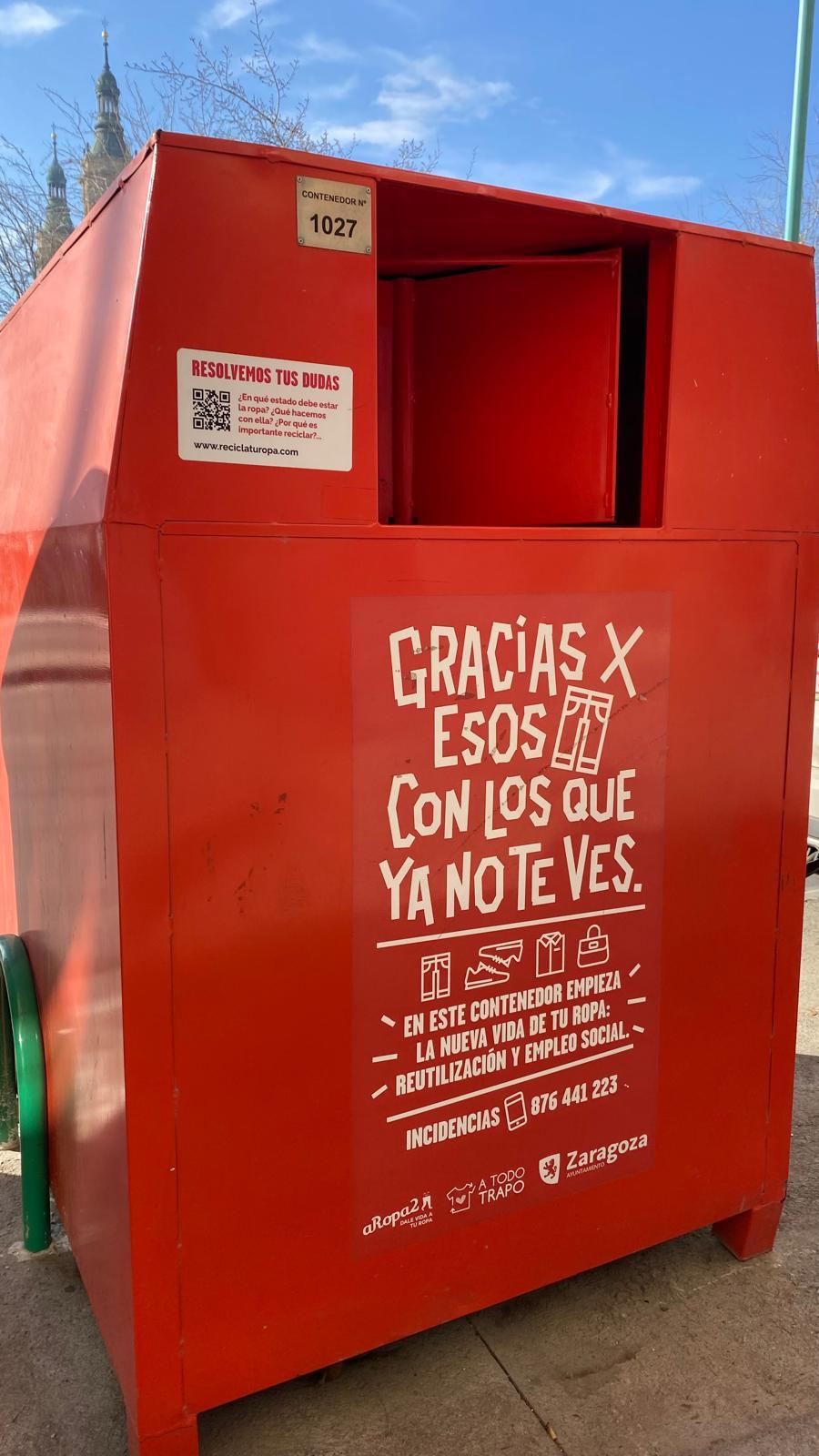 Zaragoza, referencia en el reciclaje de residuos textiles Zaragoza, referencia en el reciclaje de residuos textiles