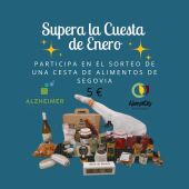 Alzheimer Segovia pone en marcha el sorteo de una cesta de Alimentos