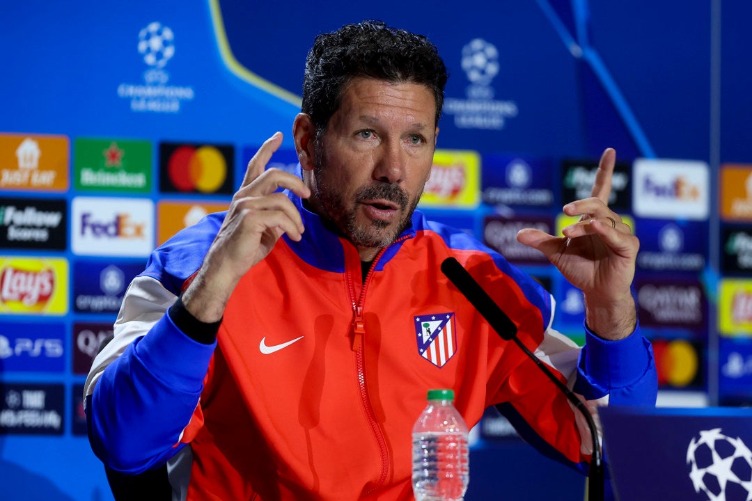 Simeone: "Queremos llegar a esa final tan deseada" Simeone: "Queremos llegar a esa final tan deseada"