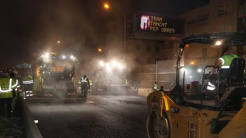 Obras ejecutadas por el Consell de Mallorca en la Vía de Cintura de Palma Obras ejecutadas por el Consell de Mallorca en la Vía de Cintura de Palma