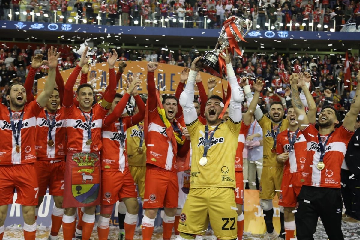 Una Supercopa para un SuperCampeón, Jimbee Cartagena Una Supercopa para un SuperCampeón, Jimbee Cartagena