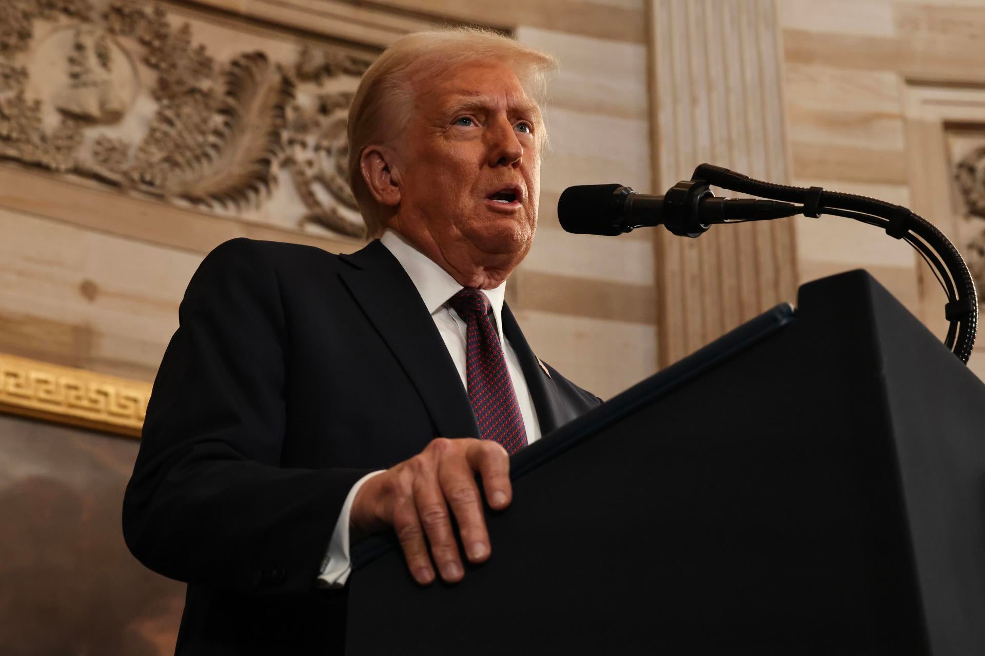 Donald Trump, en el discurso de toma de posesión: "La era dorada de Estados Unidos comienza ahora" Donald Trump, en el discurso de toma de posesión: "La era dorada de Estados Unidos comienza ahora"