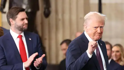 Donald Trump durante su investidura como presidente de Estados Unidos Donald Trump durante su investidura como presidente de Estados Unidos