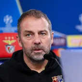 Flick: "Nuestro objetivo es ganar la Champions" Flick: "Nuestro objetivo es ganar la Champions"