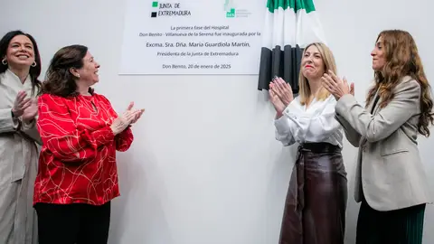 Inaugurada la primera fase del nuevo hospital de Don Benito-Villanueva de la Serena Inaugurada la primera fase del nuevo hospital de Don Benito-Villanueva de la Serena