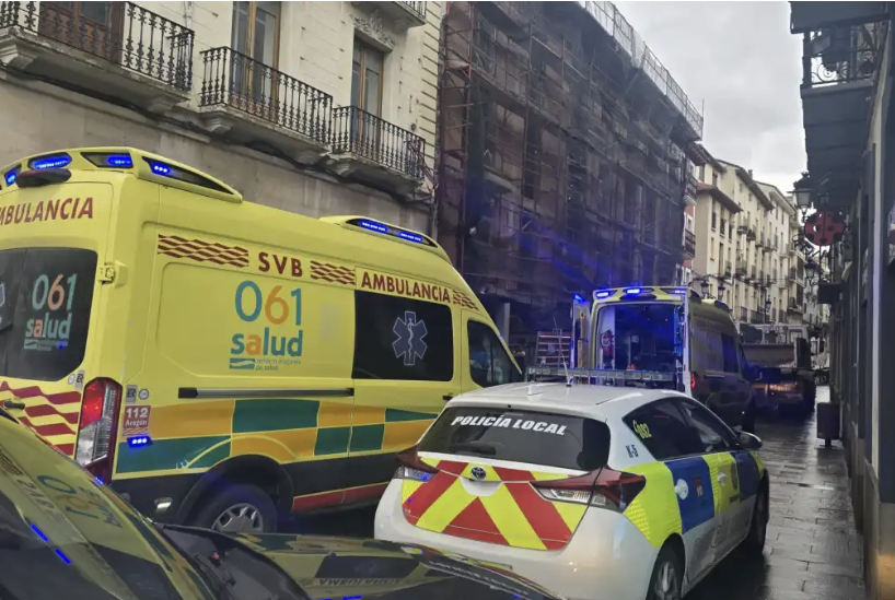 Fallece un trabajador en las obras de un edificio de viviendas en Jaca Fallece un trabajador en las obras de un edificio de viviendas en Jaca