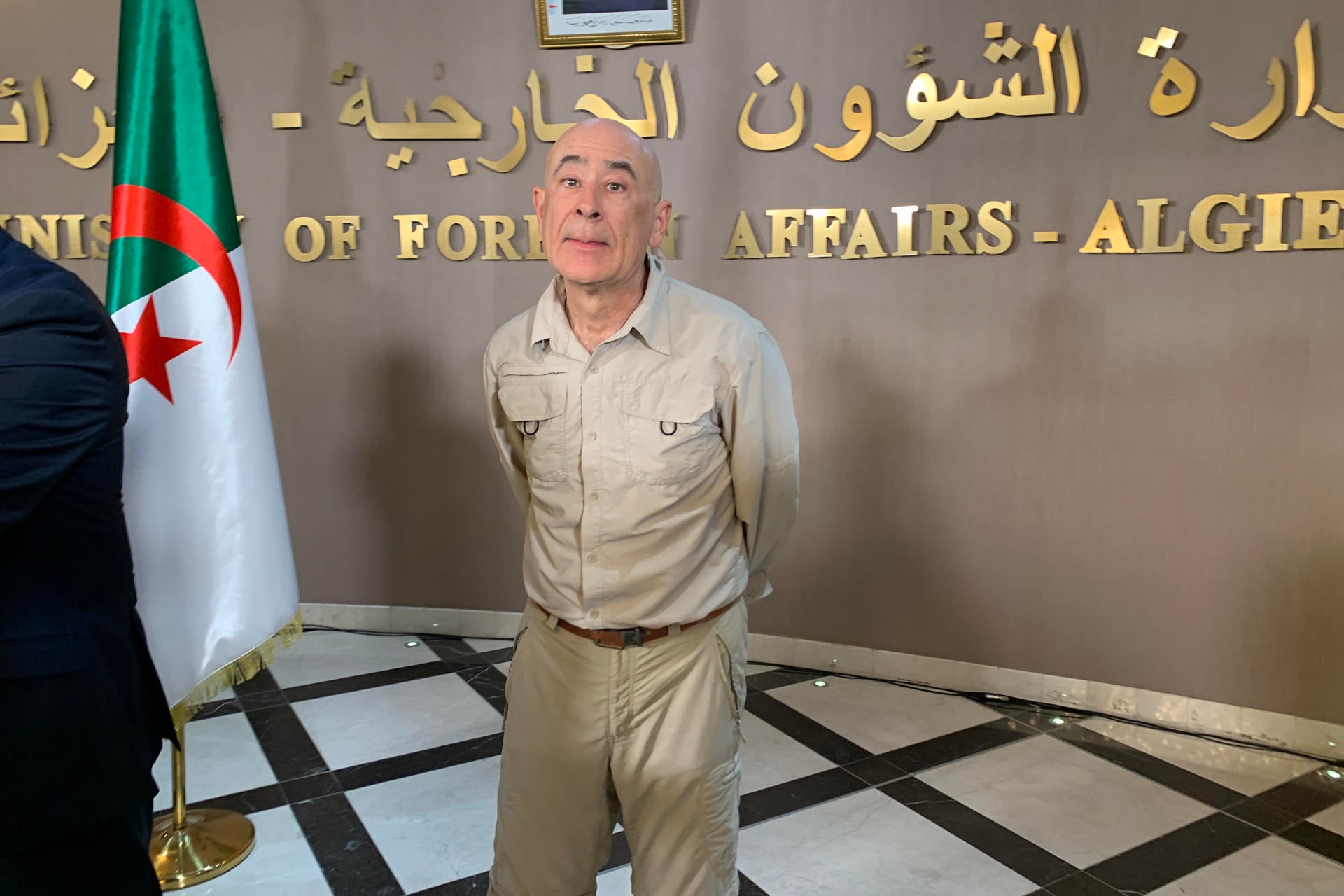 El español liberado en Argelia asegura seguir en "estado de shock" El español liberado en Argelia asegura seguir en "estado de shock"