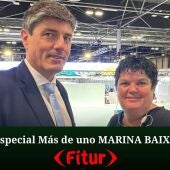 Marcos Zaragoza, alcalde de Villajoyosa, en Fitur 2025