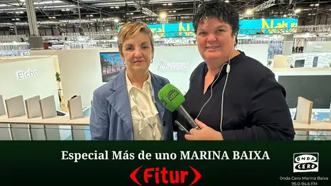 La Consellera de Turisme, Marian Cano, entrevistada por Marta Llinares en Fitur 2025 La Consellera de Turisme, Marian Cano, entrevistada por Marta Llinares en Fitur 2025