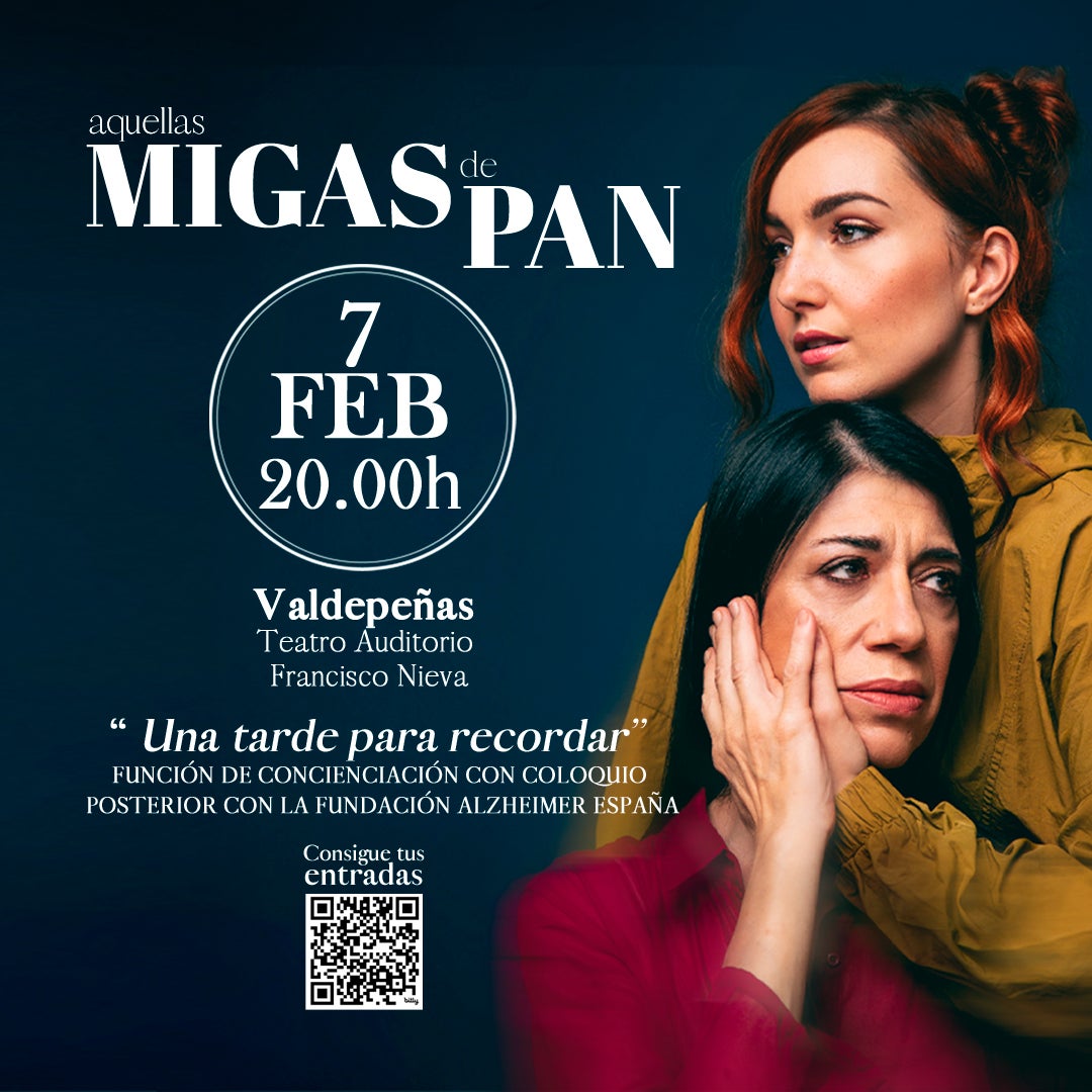 Valdepeñas acogerá "Una tarde para recordar", una propuesta diferente para hablar de alzhéimer Valdepeñas acogerá "Una tarde para recordar", una propuesta diferente para hablar de alzhéimer