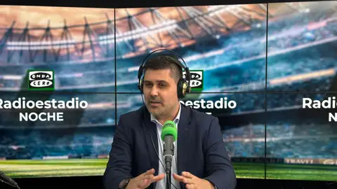 David Aganzo en Radioestadio Noche David Aganzo en Radioestadio Noche