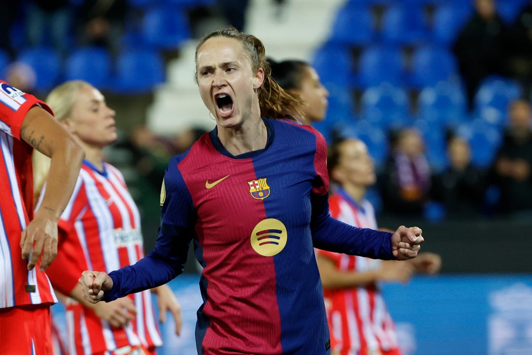 El Barcelona supera al Atlético y jugará la final El Barcelona supera al Atlético y jugará la final