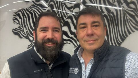 Alberto Conejero e Israel Griol