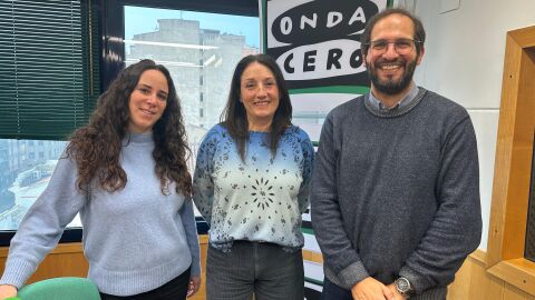 Alba Penelles, Montse S&ograve;ria i Ivan Caelles