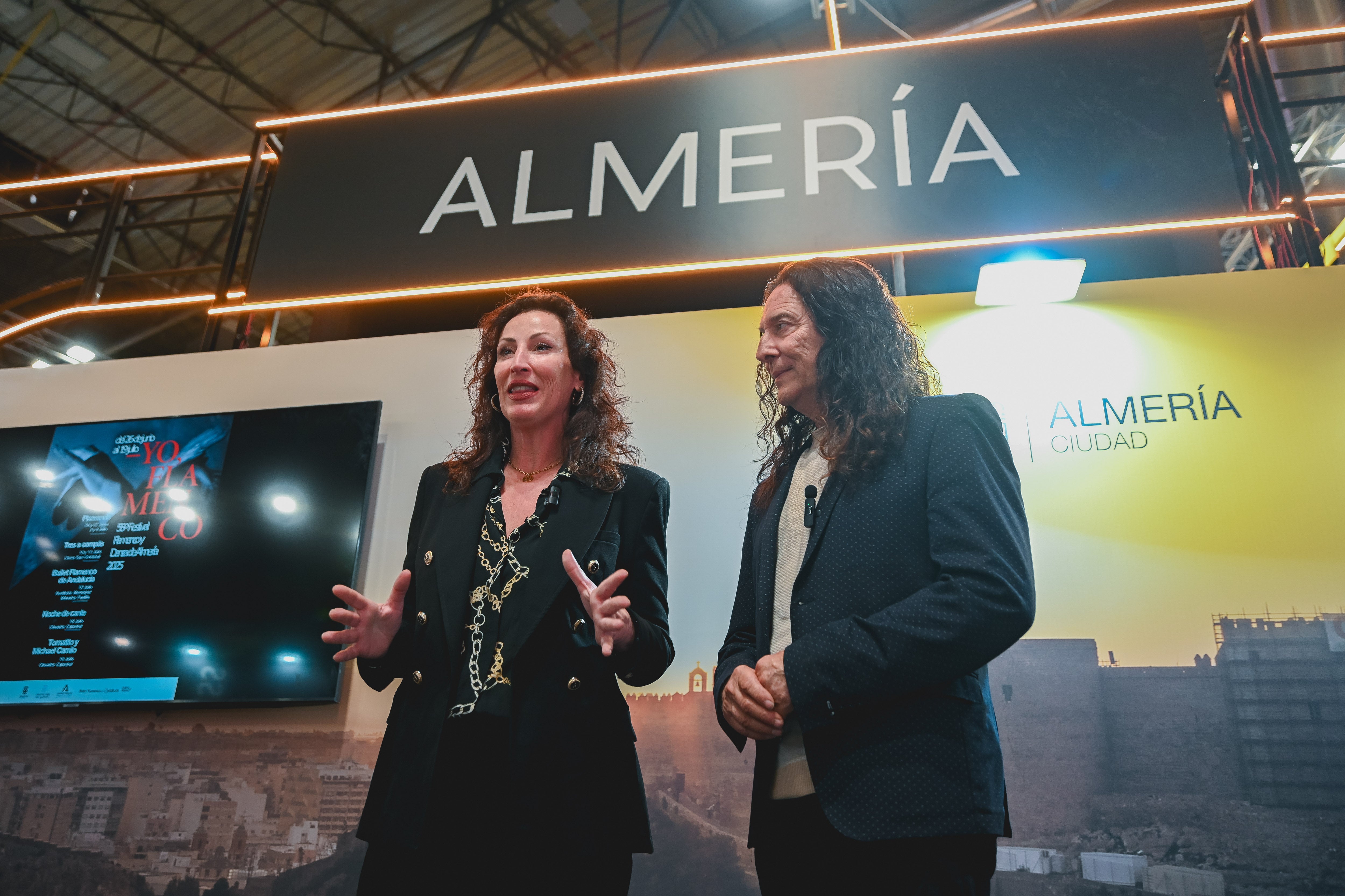 Almería capital presume de Festival de Flamenco y de su consolidación como destino deportivo en FITUR Almería capital presume de Festival de Flamenco y de su consolidación como destino deportivo en FITUR