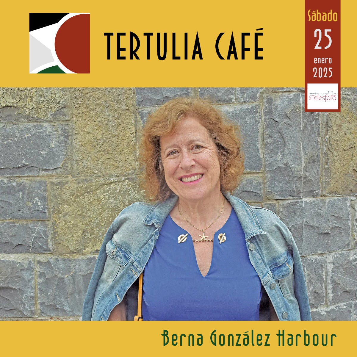 La escritora y periodista, Berna González Harbour, estará este sábado en Toledo en la Tertulia Café de Hojablanca La escritora y periodista, Berna González Harbour, estará este sábado en Toledo en la Tertulia Café de Hojablanca