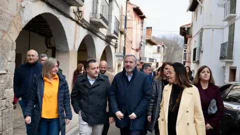 Azcón ha realizado esas declaraciones durante una visita a las Cuencas Mineras Azcón ha realizado esas declaraciones durante una visita a las Cuencas Mineras