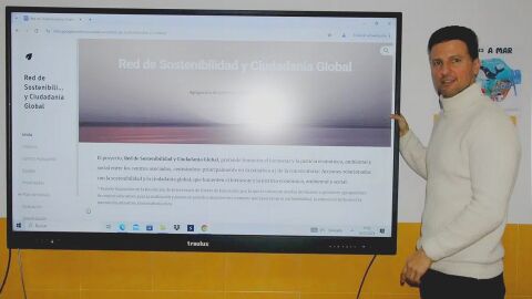 Sebasti&aacute;n De Lara, director del CEIP 'Federico Romero'