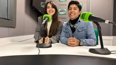 María con Abel Cruz María con Abel Cruz