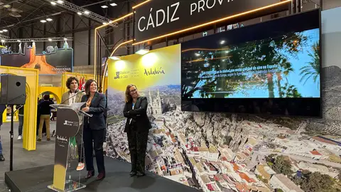 Instantes de la presentación de San Fernando en FITUR Instantes de la presentación de San Fernando en FITUR
