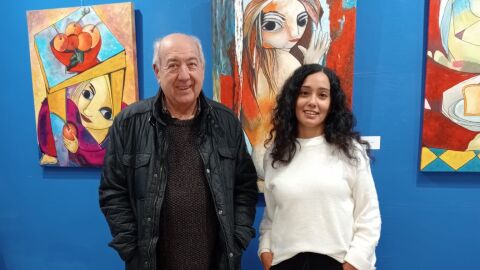 Tom&aacute;s P&eacute;rez y Carina D&iacute;az