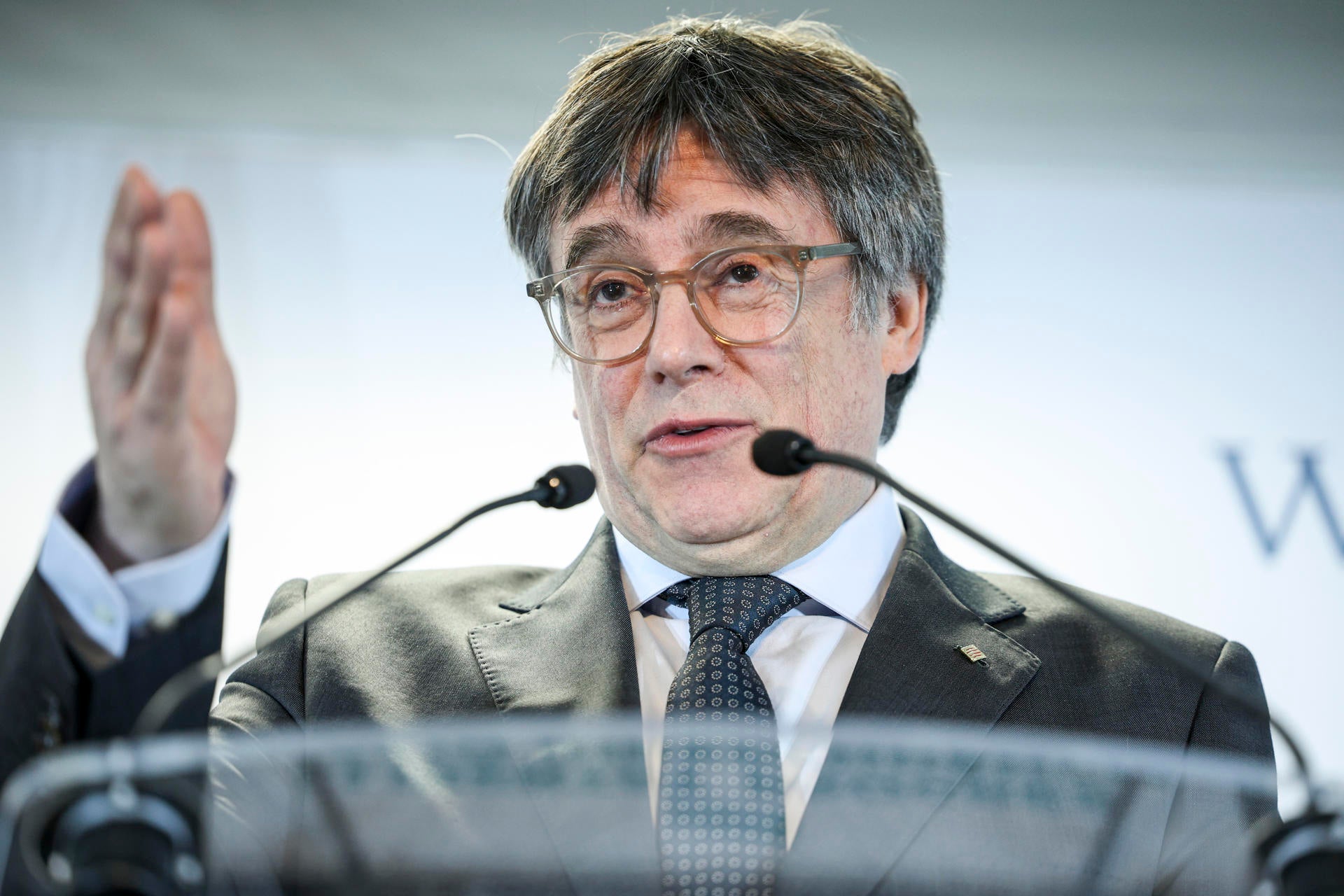 Puigdemont: "Un jubilado catalán debería cobrar más que en otras comunidades" Puigdemont: "Un jubilado catalán debería cobrar más que en otras comunidades"