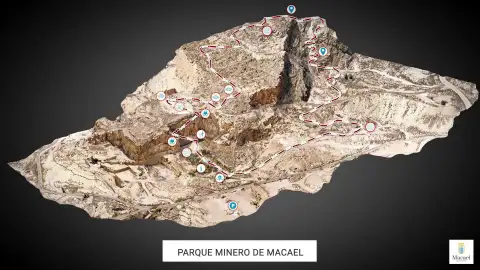 Mapa Parque Minero Macael Mapa Parque Minero Macael