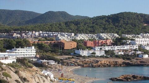 Vista de Sant Josep de Sa Talaia, en Ibiza.
