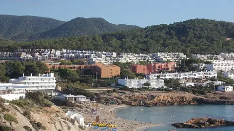 Vista de Sant Josep de Sa Talaia, en Ibiza. Vista de Sant Josep de Sa Talaia, en Ibiza.